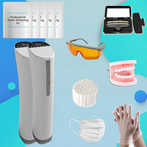 Items for teeth whitening - 2 lights