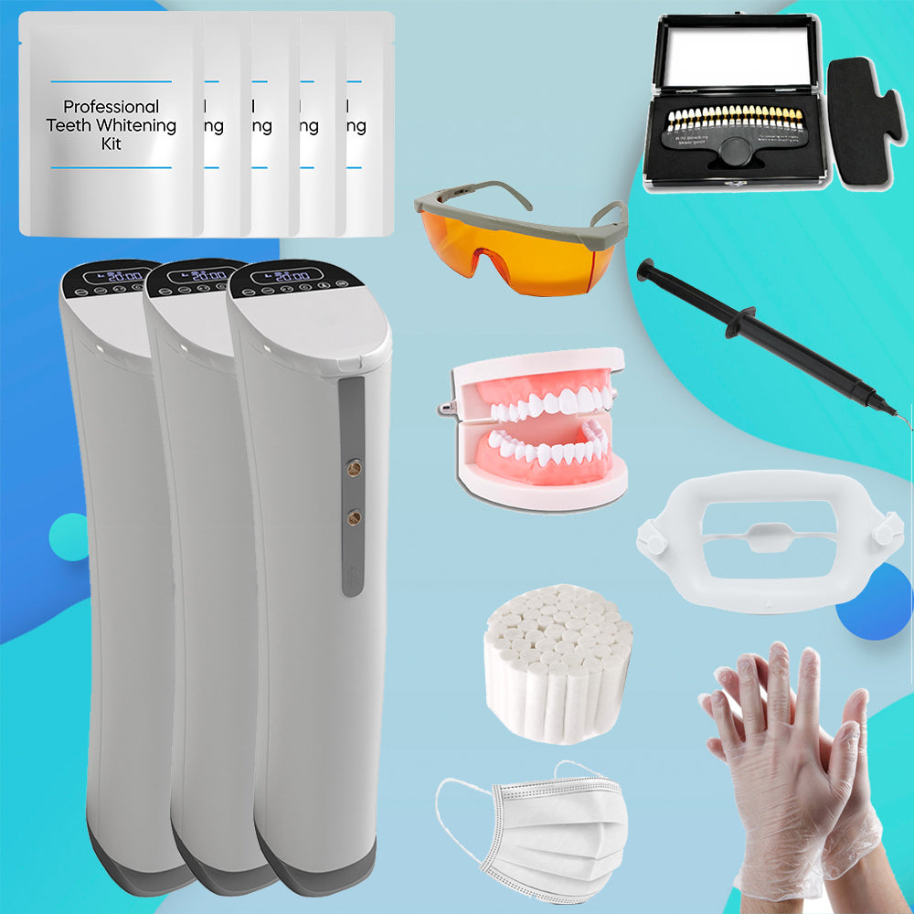 Items for teeth whitening - 3 lights