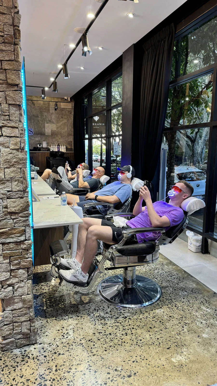 SmileFresh teeth whitening services offered within a salon setting